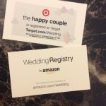 Wedding Registry!! Use Business Cards To Let People Know Where You | Printable Gift Registry Cards
