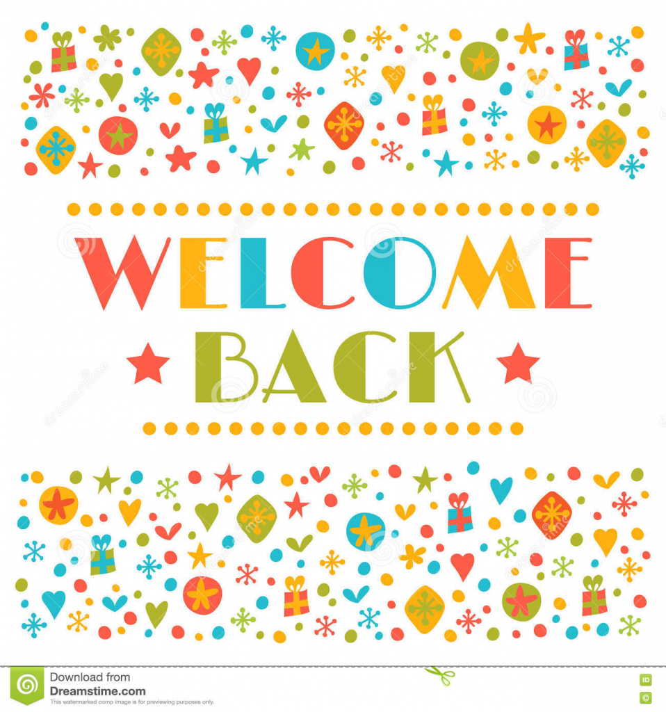 Welcome Back Greeting Cards Free Printable Free Printable Templates