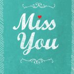 Wreath Of Love Place Cards. Image 0. Miss You I Miss You. Miss You I | I Miss You Cards For Him Printable
