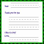 Writing Charming Thank You Notes (Free Printable): Day 12 Of 12 Days | Fill In The Blank Thank You Cards Printable Free