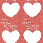 You Make My Heart Sing Valentine Card Printable   Smashed Peas & Carrots | Make Valentines Cards Printable
